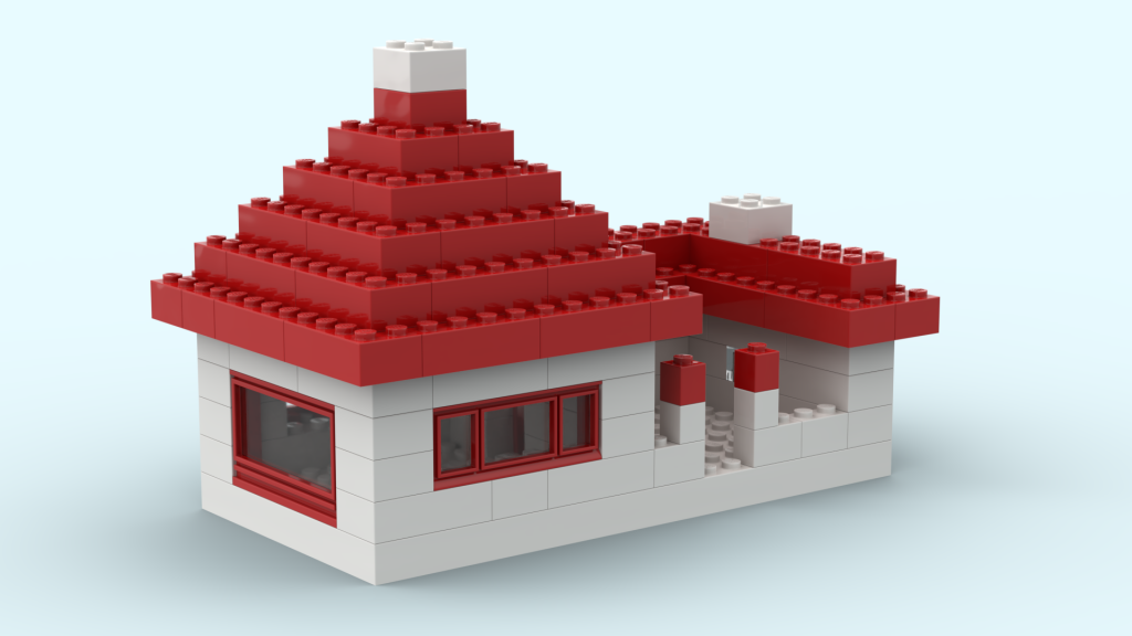 Small House with closed garden