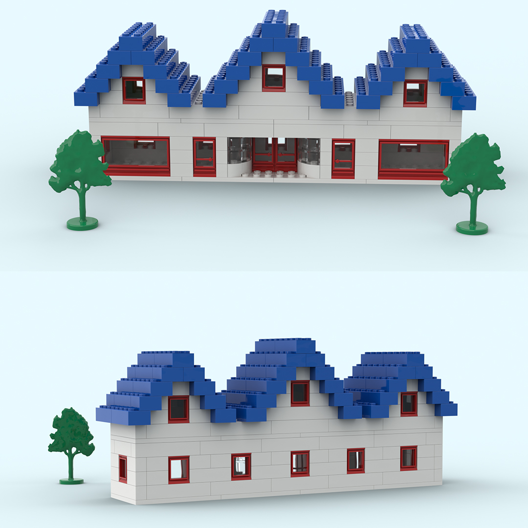 MOC – Town Plan Houses Trio