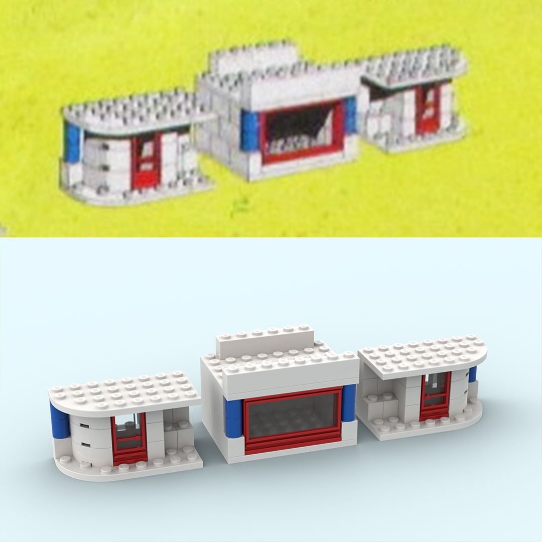 810-4 Lego System Town Plan Box : The Toll