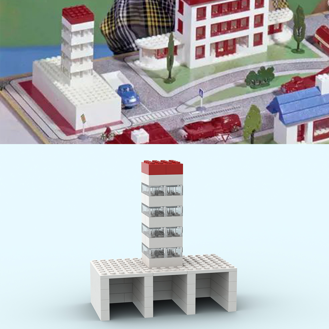 Town Plan : Garage With Tower