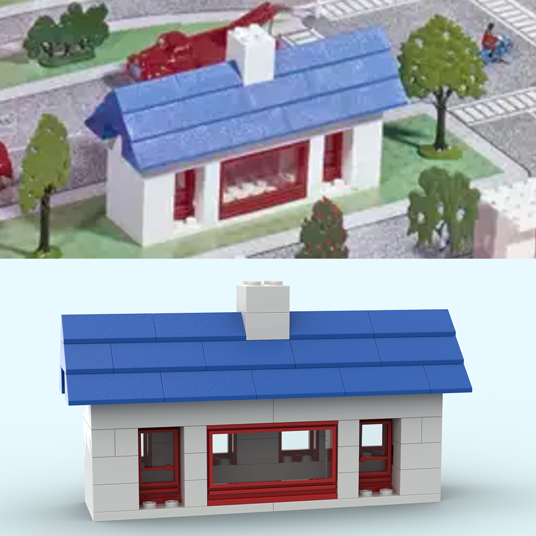 Town Plan : Large Window and 2 doors café