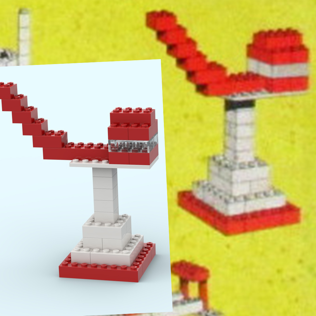 810-4 Lego System Town Plan Box : The Crane