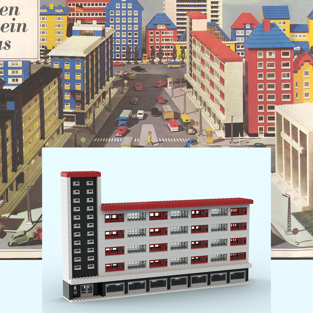 Idea Book 238-1 : Black & White shops & residential building