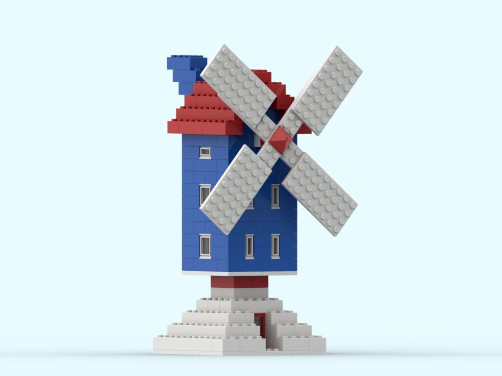 Set 400 : old wind mill