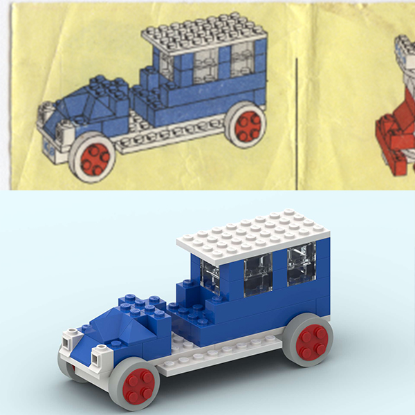 400-4 : Vintage utility car