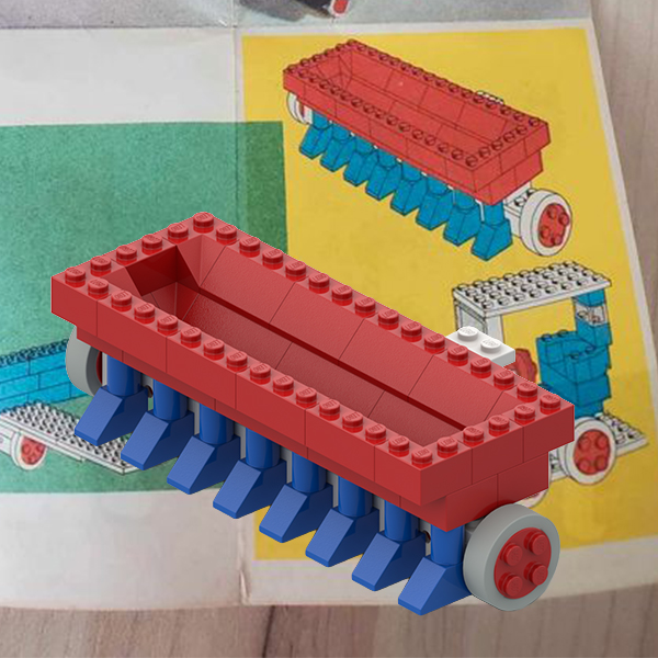 Set 400-2 : Tracked agricultural thresher