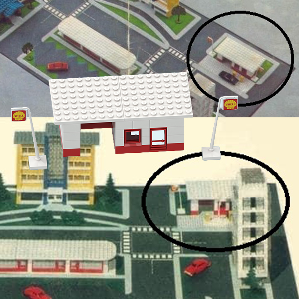 842-2 – The Samsonite Town Plan Gas Station