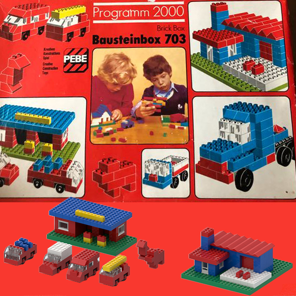 PEBE Programm 2000 Bausteinbox 703 Box Front