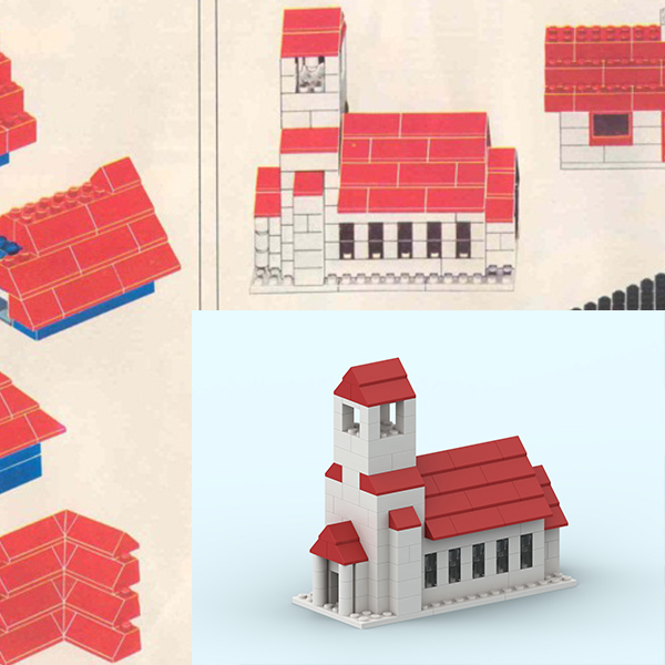 Lego Idea Book 238-1 - Little White Church