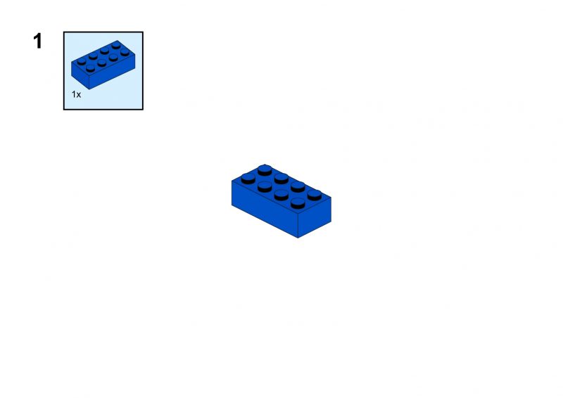 810-4 Lego System Town Plan Box : The Tiny Boat Instructions