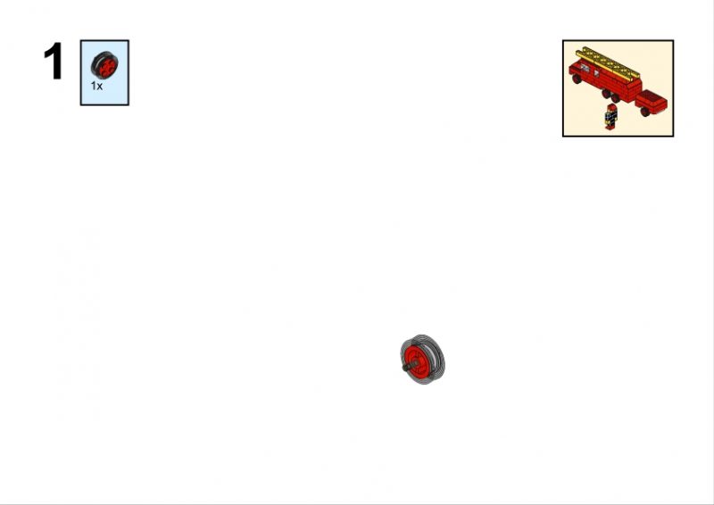 Set 305-2 Fire Engine Instructions