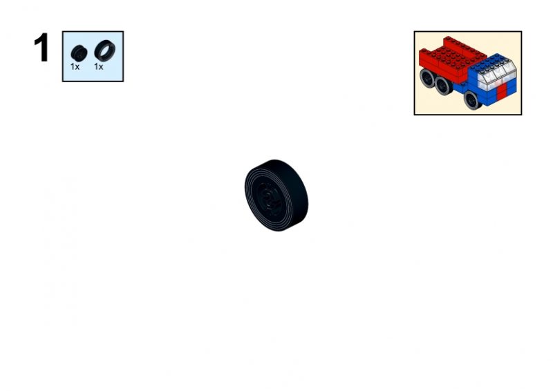 PEBE Programm 2000 Bausteinbox 703 : Workroad Trucks instructions